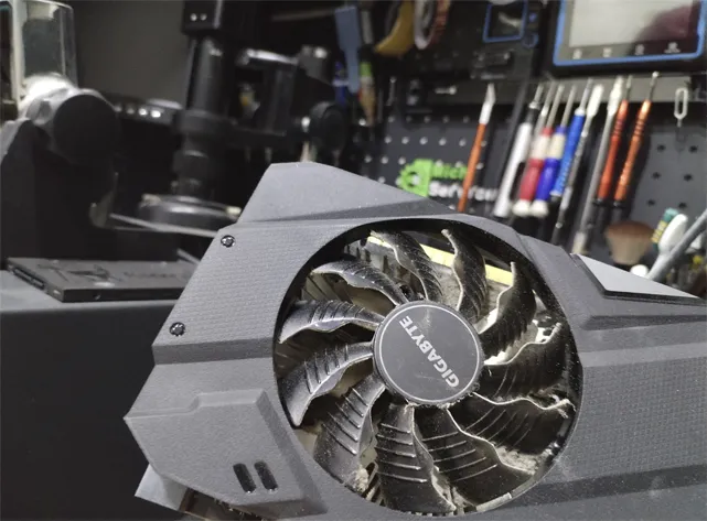 Замена термопасты видеокарты